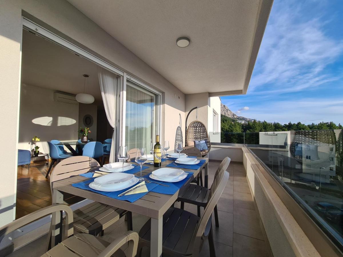 Mariposa Makarska 83m2 new apartment with garage Bagian luar foto