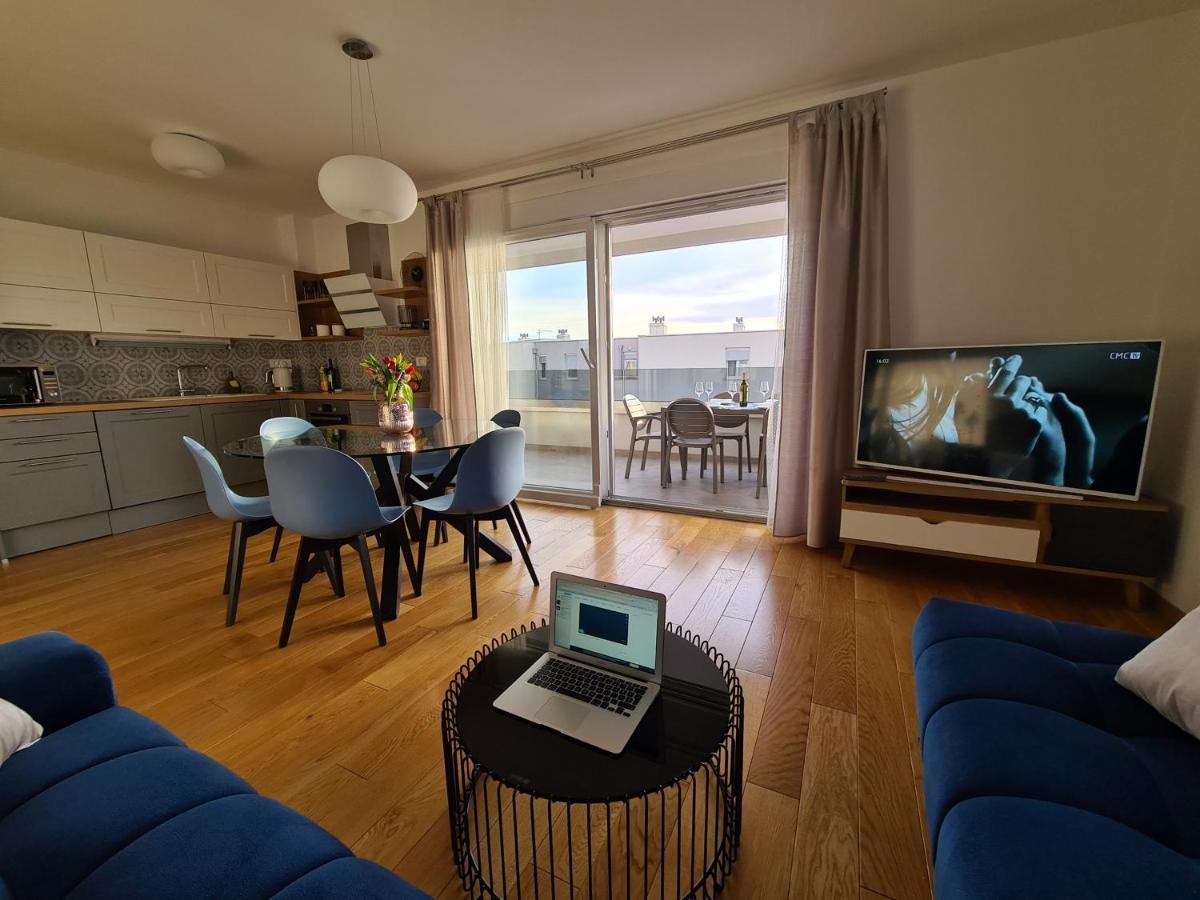 Mariposa Makarska 83m2 new apartment with garage Bagian luar foto